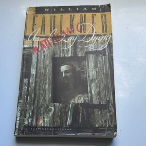 As I Lay Dying by William‎ Faulkner Paperback Book